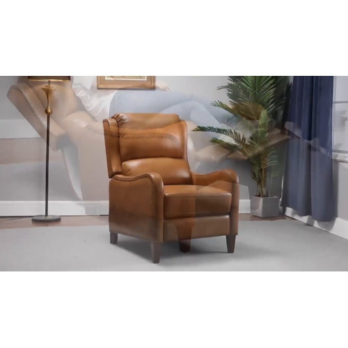 Westmere Genuine Leather Recliner Reviews Birch Lane